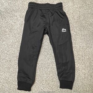 RBX Black Jogger Sweatpants with White Logo - Youth Active